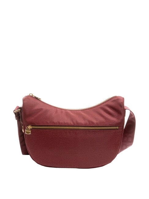 BORBONESE BORBONESO Bolso LUNA Hobo, Pequeño merlot - Bolsos Mujer