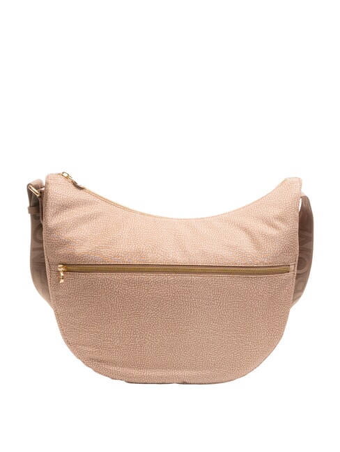 BORBONESE BORBONESO Bolso LUNA Hobo, mediano color de malva - Bolsos Mujer