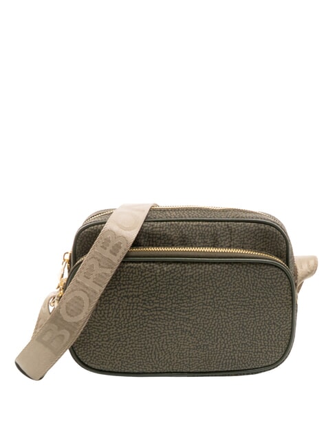 BORBONESE CAMERA CASE SMALL ECO LINE  Bolsa de hombro laurel - Bolsos Mujer