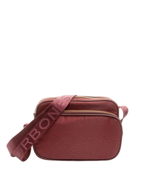 BORBONESE CAMERA CASE SMALL ECO LINE  Bolsa de hombro merlot - Bolsos Mujer