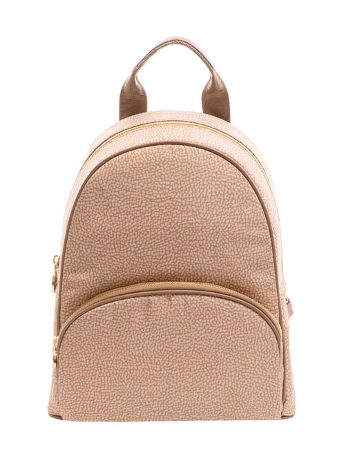 BORBONESE MEDIUM ECO LINE Mochila de mujer color de malva - Bolsos Mujer