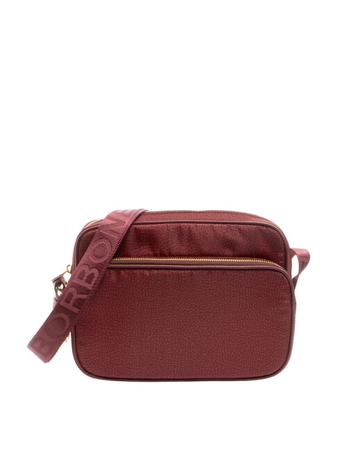 BORBONESE CAMERA CASE MEDIA ECO LINE Bolso de hombro merlot - Bolsos Mujer