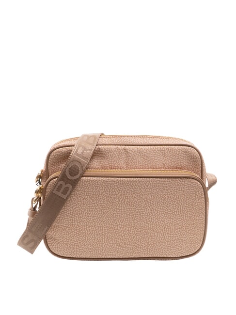 BORBONESE CAMERA CASE MEDIA ECO LINE Bolso de hombro color de malva - Bolsos Mujer