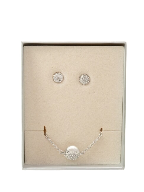 GUESS MOONLIGHT  Conjunto de pulsera y pendientes plata - Pendientes