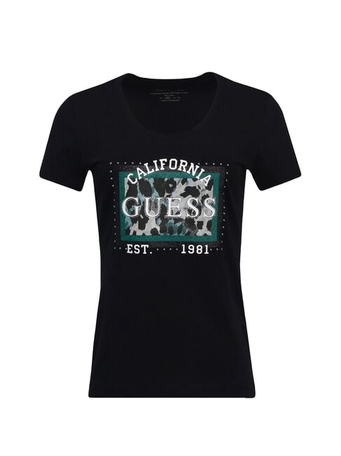 GUESS ANIMALIER  Camiseta jetbla - camiseta