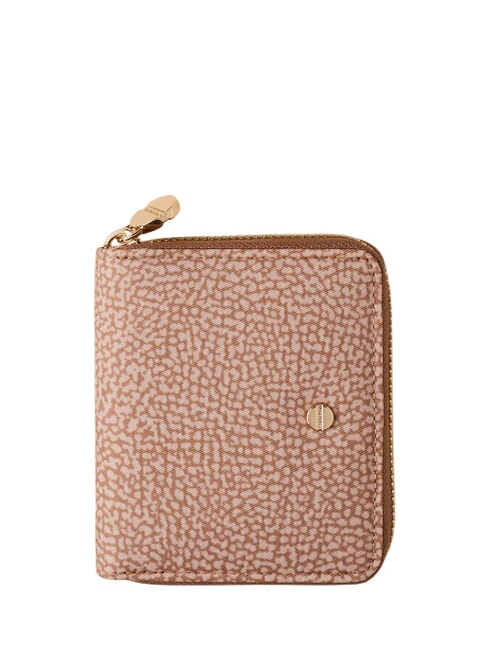 BORBONESE CLASSICA  Cartera mediana con cremallera color de malva - Bolsas de viaje