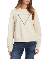 GUESS RACHELE TRIANGLE Sudadera de algod&oacute;n rubor vainilla - Sudaderas de mujer - 1