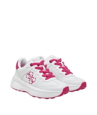 GUESS LUCKEI zapatillas con logo 4G Blanco / Fucsia - Zapatos Mujer - 1