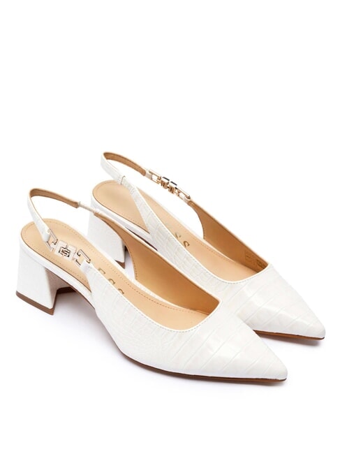 GUESS ZABELA Zapatos de tacón de 6 cm blanco - Zapatos Mujer