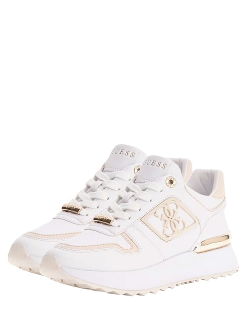 GUESS KOYAA Zapatillas crema blanca - Zapatos Mujer