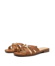 GUESS REALLA sandalias de cuero bronceado - Zapatos Mujer - 1