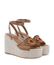 GUESS TANVEEY Sandalias de cuña con alpargatas - Zapatos Mujer