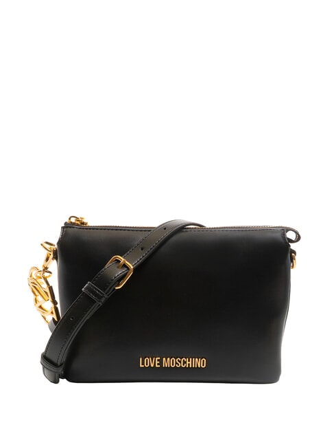 LOVE MOSCHINO JEWEL Bolso de hombro negro - Bolsos Mujer