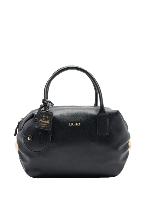 LIUJO AMELIE Bolso baúl grande con charm NEGRO - Bolsos Mujer