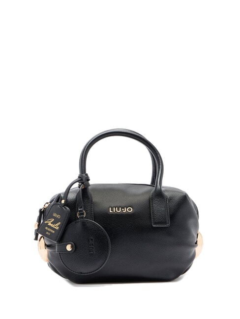 LIUJO AMELIE Bolso baúl pequeño con charm NEGRO - Bolsos Mujer