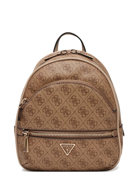 GUESS MANHATTAN 2 Mochila pequeña con logo de peonía 4G LOGOTIPO DE LECHE - Bolsos Mujer