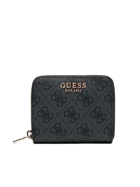 GUESS LAUREL 2 Cartera pequeña con cremallera bolsa de asas Vikky Large Roo Coalog - Carteras Mujer