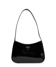 GUESS ARNELA Bolso de hombro brillante NEGRO - Bolsos Mujer - 1