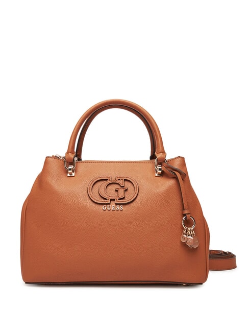 GUESS CALEBRA Bolso de hombro COGNAC - Bolsos Mujer