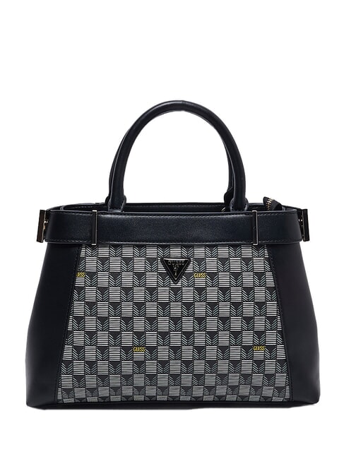 GUESS G WAVE 2 Bolso con estampado del logotipo de Jet Set logotipo negro - Bolsos Mujer