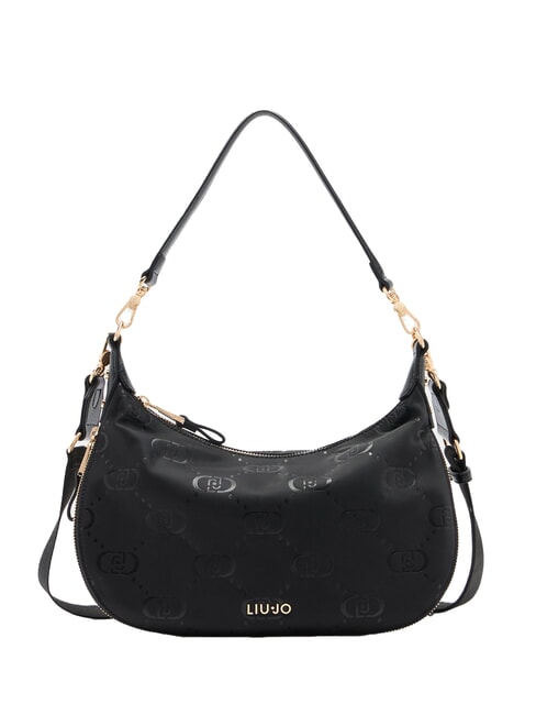 LIUJO KALISKA Bolso hobo mediano de nailon NEGRO - Bolsos Mujer