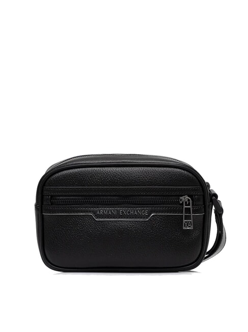 ARMANI EXCHANGE CEDRIC Bolso de mano con puño negro/negro - Neceser