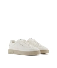 ARMANI EXCHANGE LONDON MINI-TUMBLED Zapatillas blanquecino - Zapatos Hombre - 1