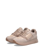 LIUJO MAXI WONDER 91 Zapatillas de plataforma con inserciones de charol neutral - Zapatos Mujer - 1