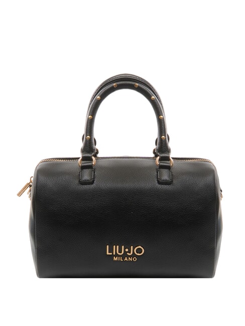 LIUJO EVRIM Bolso de baúl con tachuelas NEGRO - Bolsos Mujer