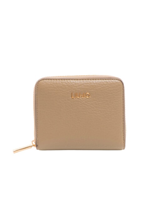 LIUJO CALIWEN Cartera mediana con cremallera gris topo del desierto - Carteras Mujer