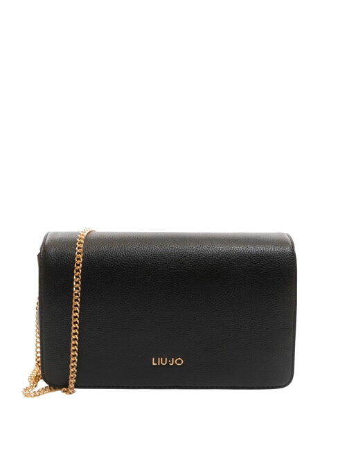 LIUJO CALIWEN Bolso con bandolera de cadena NEGRO - Bolsos Mujer