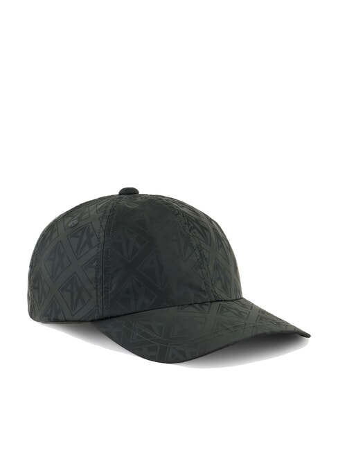 ARMANI EXCHANGE BASEBALL HAT Sombrero de tela satinada conjunto de aviones - Sombreros
