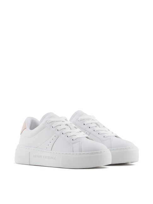 ARMANI EXCHANGE A|X Zapatillas op.blanco+rosa claro - Zapatos Mujer
