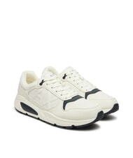 ARMANI EXCHANGE A|X Zapatillas con logo lateral Off White + Jet Set - Zapatos Hombre - 1
