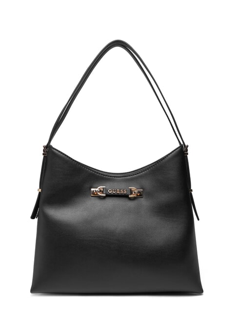 GUESS LEFIA Bolso de hombro NEGRO - Bolsos Mujer