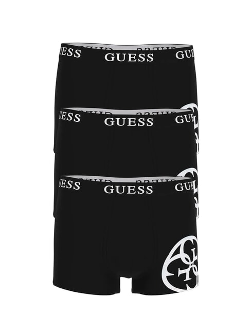 GUESS PLACED LOGO 3 pares de bóxers jetbla - Calzoncillos de hombre