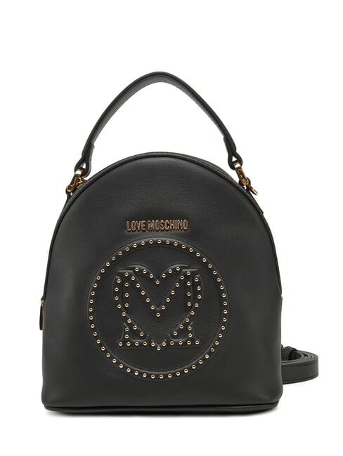 LOVE MOSCHINO SMART DAILY Mini mochila con tachuelas negro - Bolsos Mujer