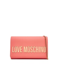 LOVE MOSCHINO BOLD LOGO Bolso con solapa y bandolera de cadena - Bolsos Mujer