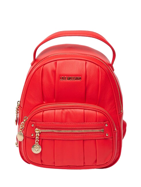 LOVE MOSCHINO BAGGY Mochila con bolsillo ROJO - Bolsos Mujer