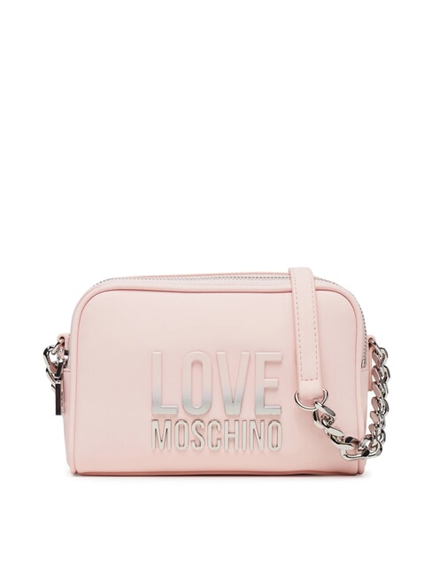 LOVE MOSCHINO BIG LETTERING Mini bolso de hombro polvos - Bolsos Mujer