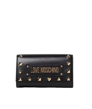 LOVE MOSCHINO AURA Cartera grande con tachuelas - Carteras Mujer