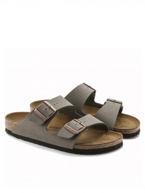 BIRKENSTOCK ARIZONA Sandalia nobuk piedra - Zapatos Hombre