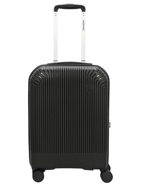 MARIO VALENTINO WOOD Carro de equipaje de mano negro - Equipaje de mano