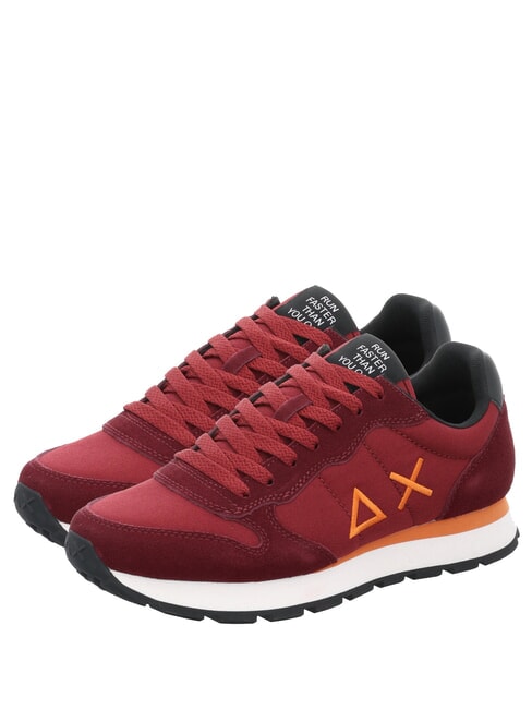 SUN68 TOM SOLID  Zapatillas Burdeos - Zapatos Hombre
