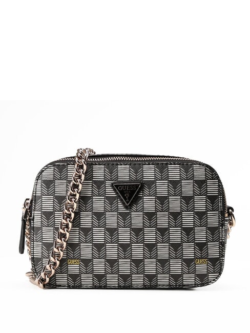 GUESS G WAVE 2 Mini bolso de hombro logotipo negro - Bolsos Mujer