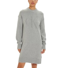 CALVIN KLEIN CK JEANS Vestido oversize de manga larga - Ropa de mujer