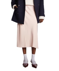 CALVIN KLEIN CK Falda larga brillante rubor de p&eacute;talos - Faldas de mujer - 1