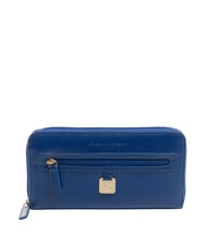 PIQUADRO CRAYON Cartera de cuero azul - Carteras Mujer - 1