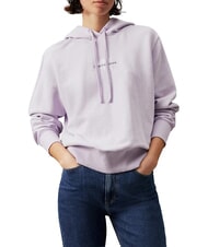 CALVIN KLEIN CK JEANS Sudadera con capucha de algodón - Sudaderas de mujer
