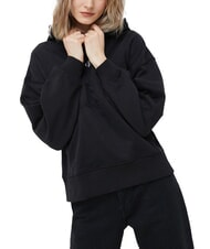 CALVIN KLEIN CK JEANS Sudadera de algodón con capucha y bolsillo. - Sudaderas de mujer